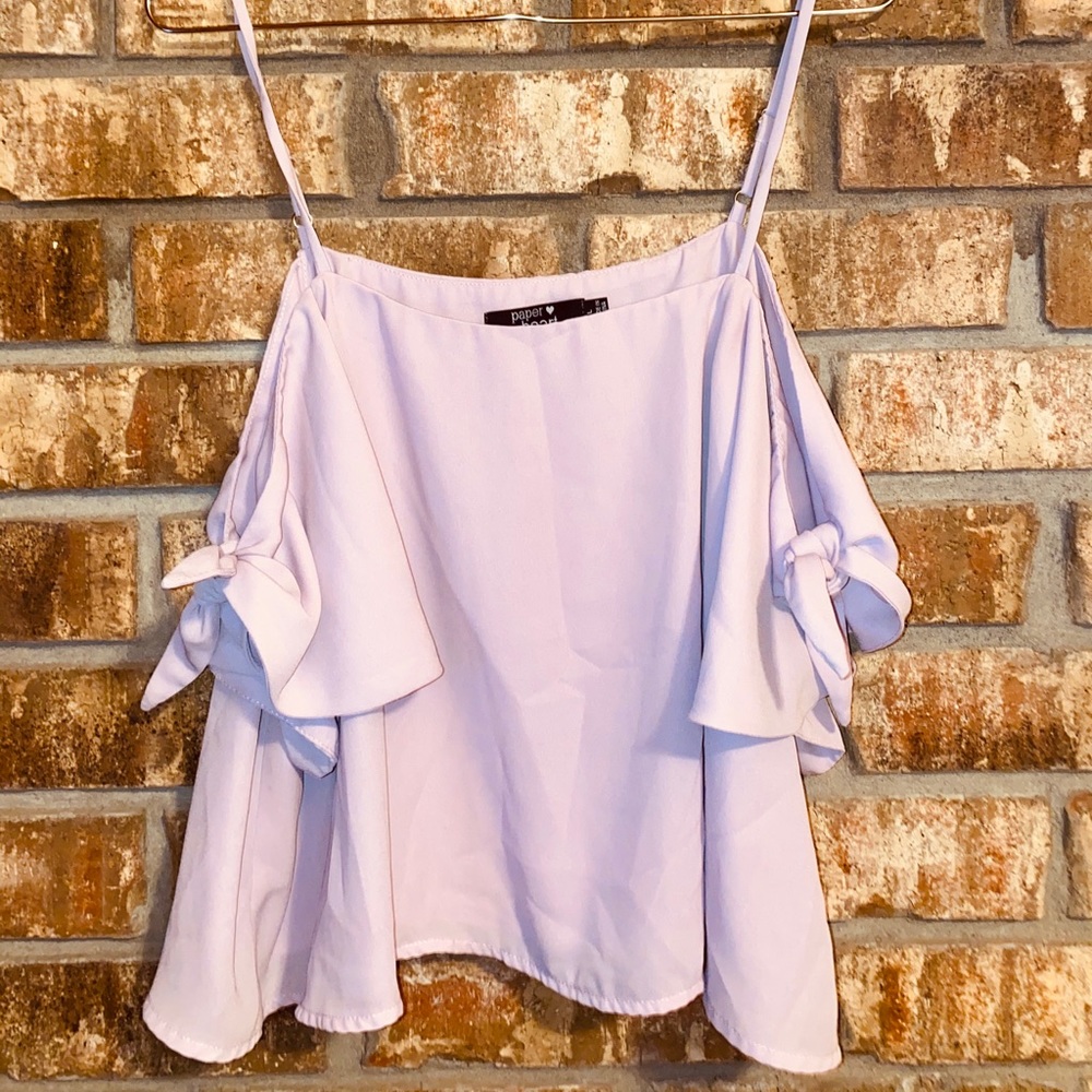 Off the shoulder tank top